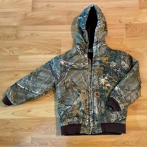 Camouflage Carhartt jacket, boys small